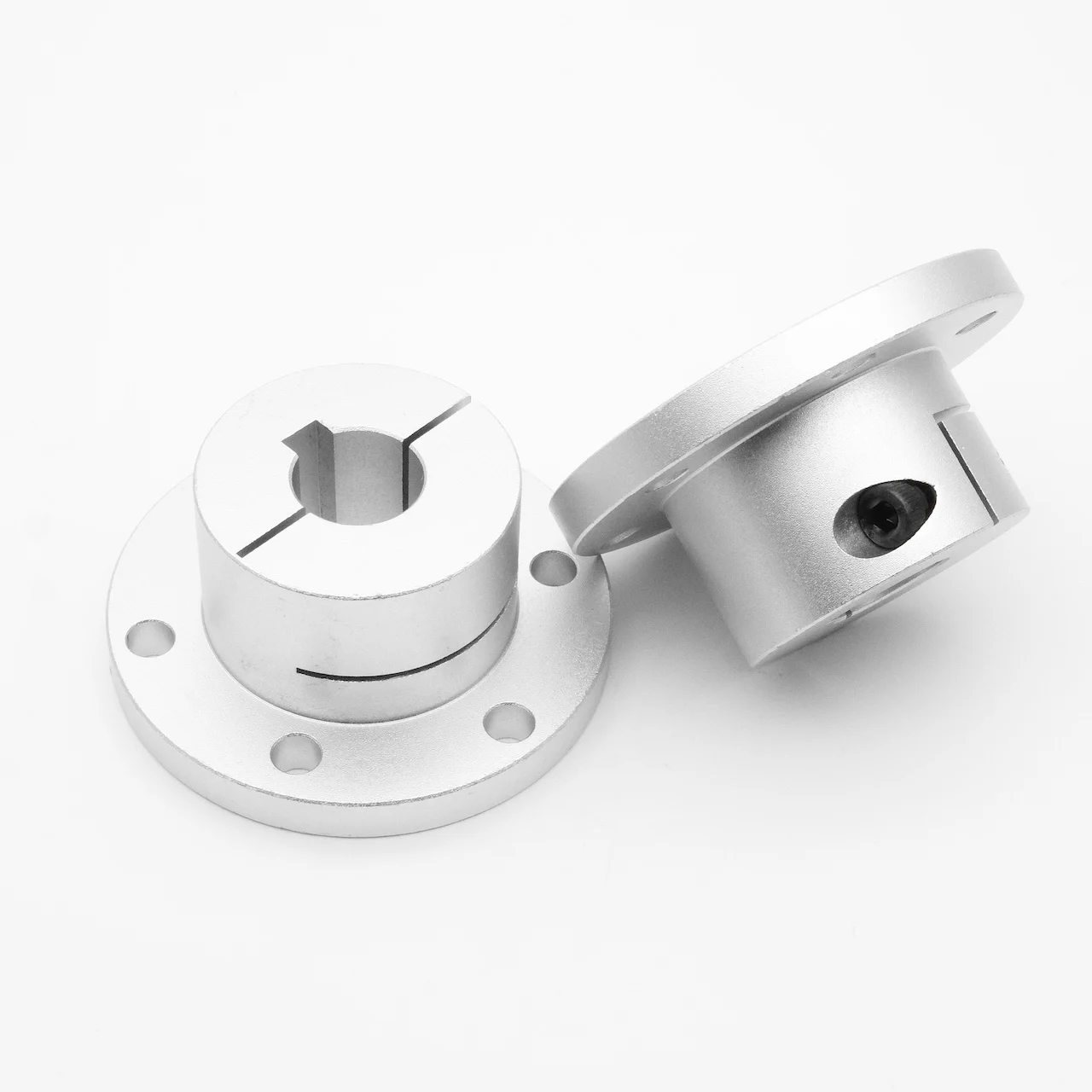 옴니 휠 플랜지 커플 링 알루미늄 합금 고토크 CNC 5-18mm Keyway 커플 링