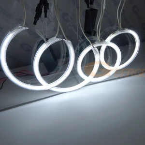 Für Honda Accord CL7 CL8 CL9 CM2 ACEX TSX 2003 2004 2005 2006 2007 2008 Ausgezeichneter Ultra -Brilliant CCFL Angel Eyes Kit Halo Rings 12 Hauptverkauf Leuchtturm Accord 2005 - №12