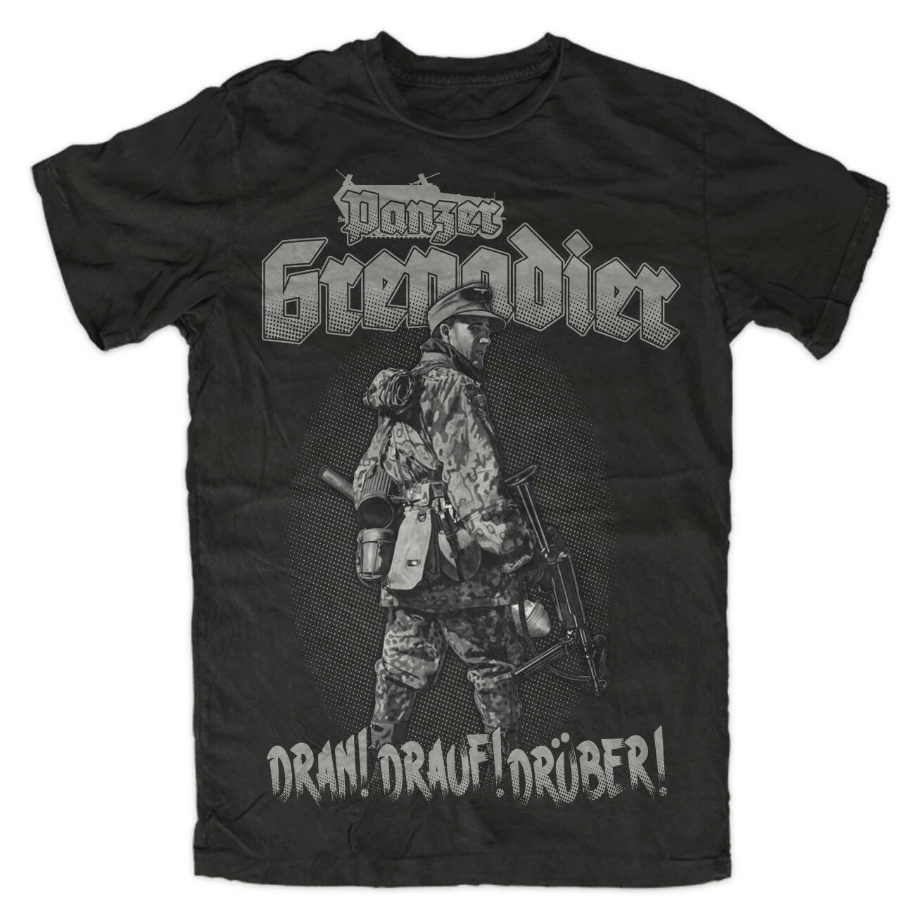 Tank There Plan It. Wehrmacht Panzer Grenadier T Shirt. Short Sleeve 100% Cotton Casual T-shirts Loose Top Size S-3XL