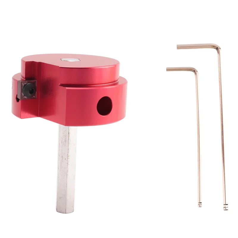 

PVC Pipe Reamer With 1.5Inch Head Aluminum, PVC Fitting Saver, PVC Socket Saver With 0.315In Hex Shaft, For Water Lines-B61B