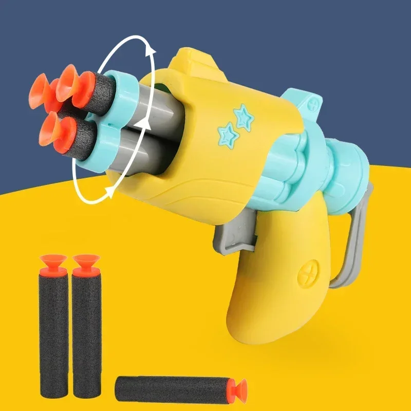 Radish Soft Bullets Guns Children'S Toy Guns Model Fidget Toy for Kids Adults Stress Relief Toy Children Decompression Gift