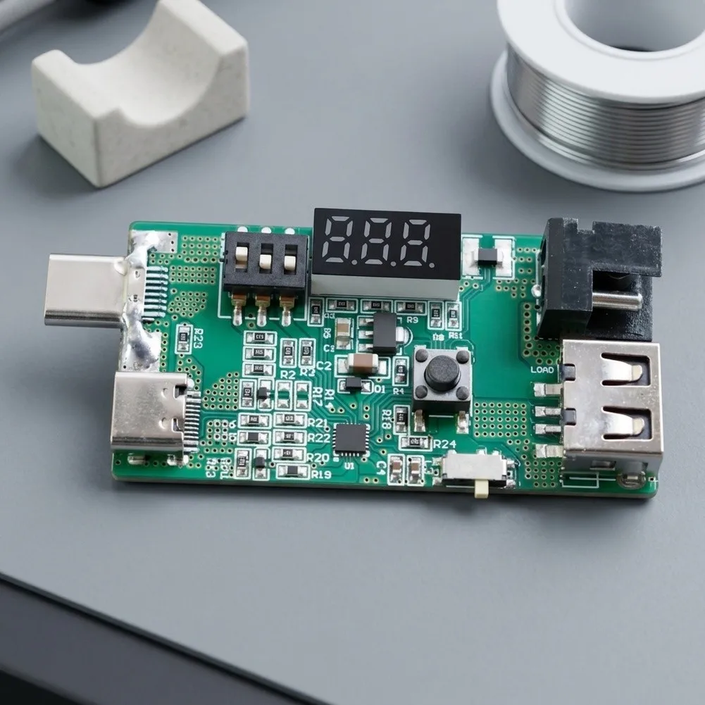 USB Power Delivery 3.1 Trigger Module Supporting 28V 20V 15V 12V 9V 5V Inputs and Designed for Engineering Validation