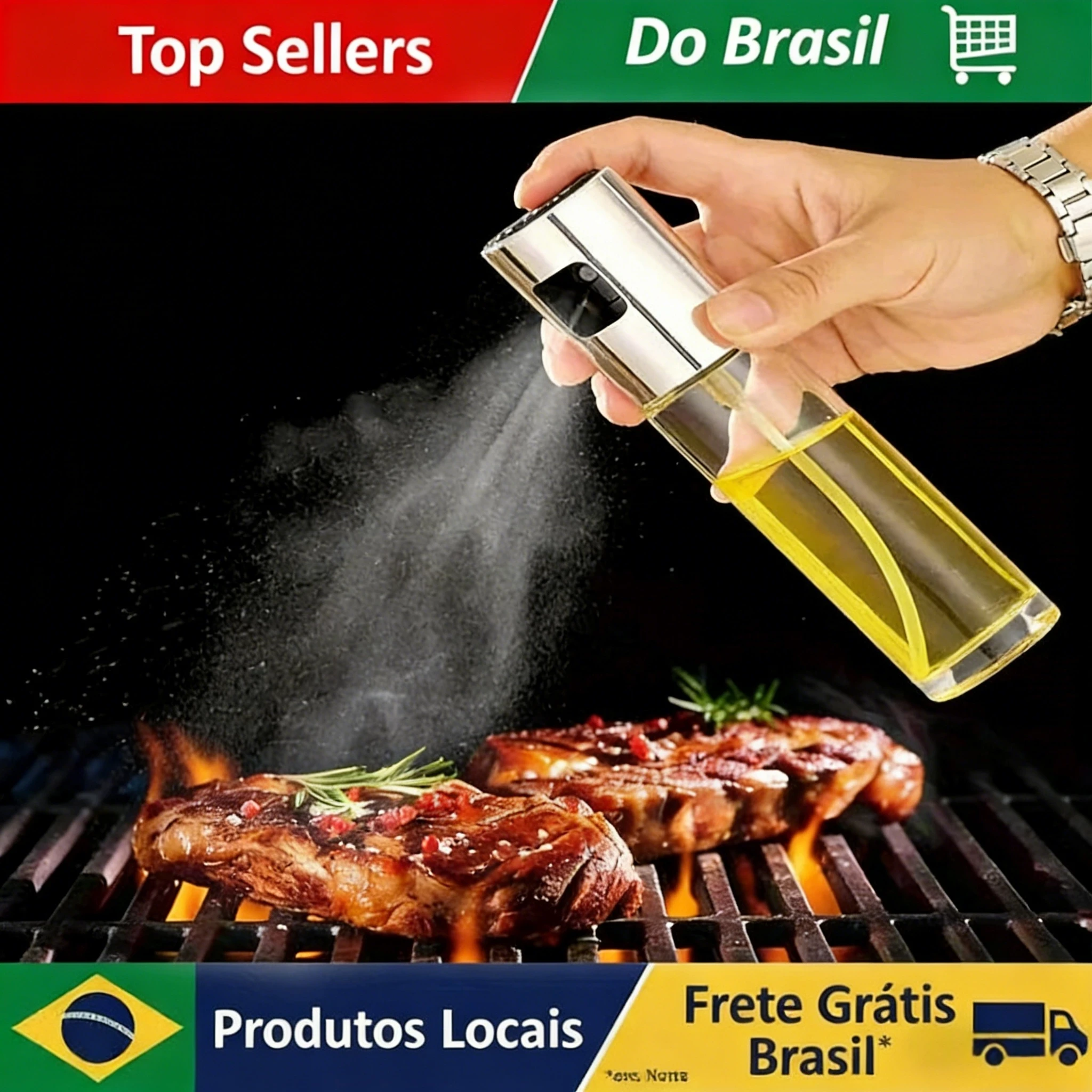 Oil Sprayer for Cooking Olive Oil Spray Bottle Salad Grill BBQ Roasting Kitchen Tool