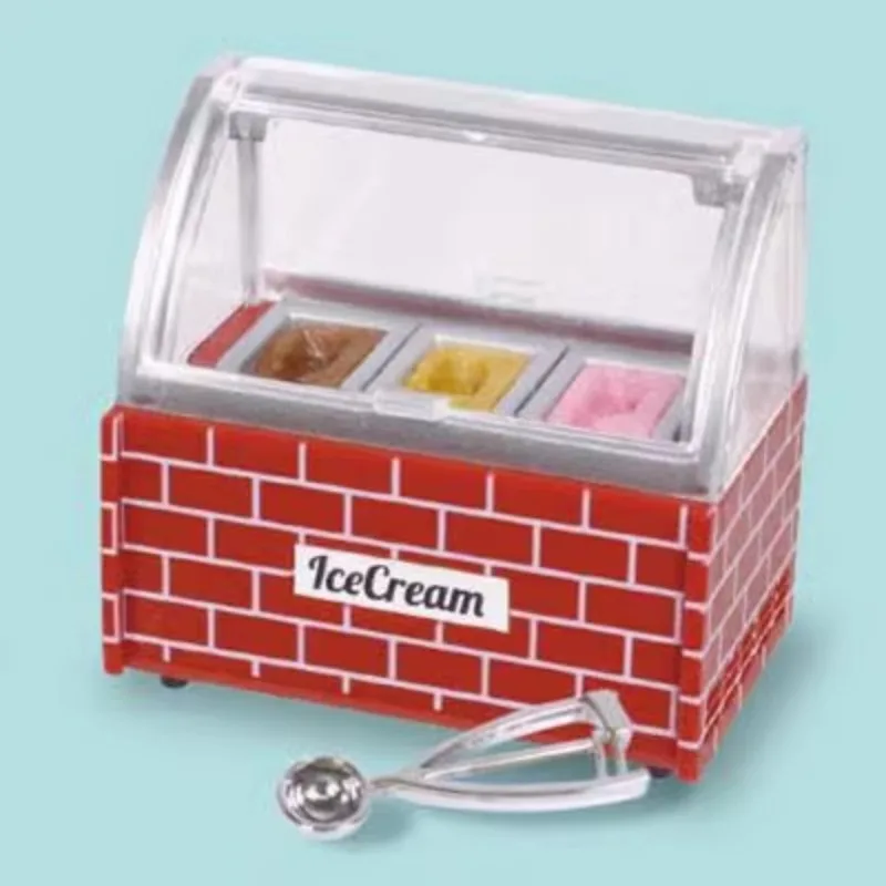 ي. تمثال أنيمي dream-gashapon ، تمثال صغير p3 ، آيس كريم ، آيس كريم ، مصغر ، ديكور دمية ، ألعاب كبسولة كاواي ، هدية