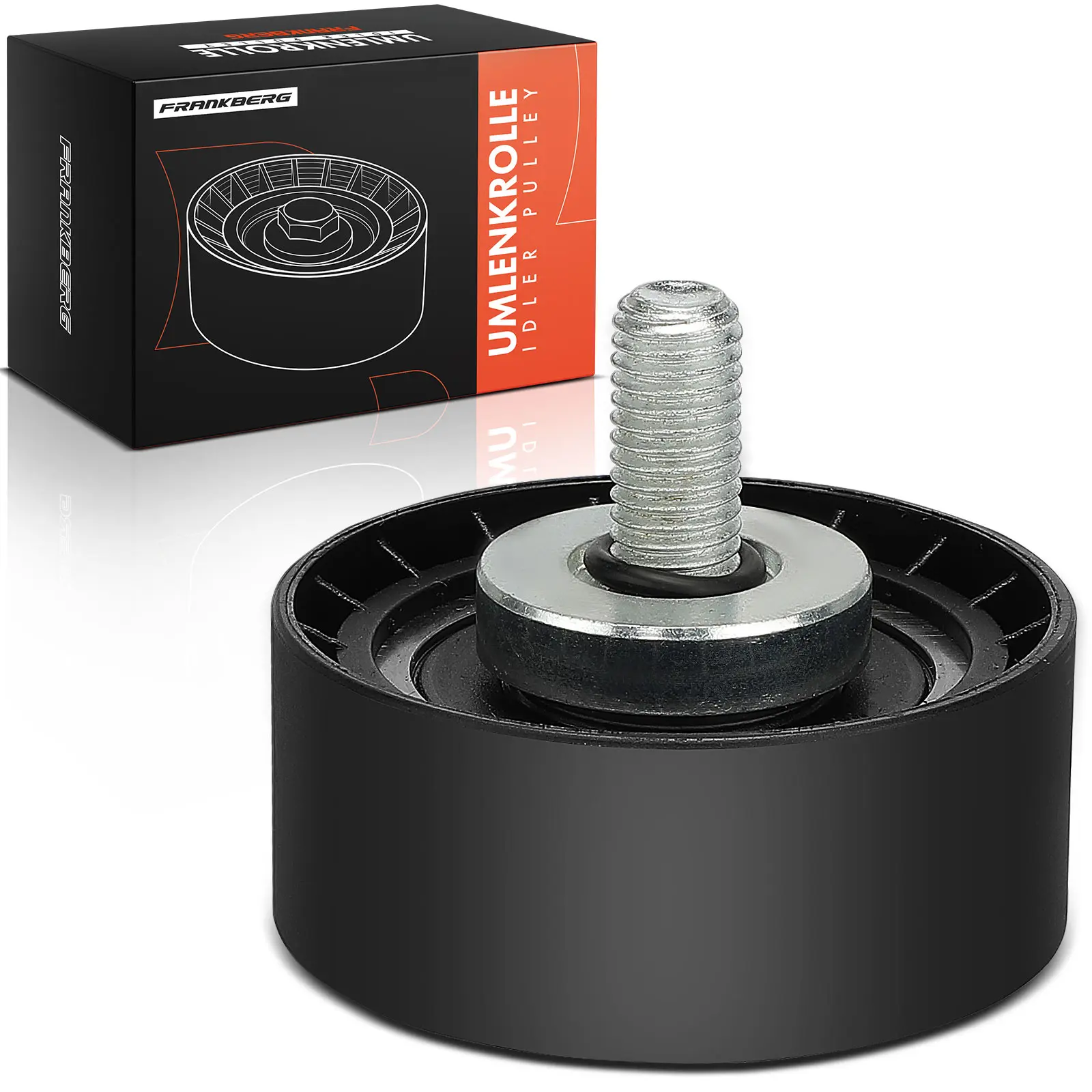 Frankberg 1x poeliegeleiderrol voor Citroën Jumpy Peugeot 206 Fiat Scudo 9637024080 963702480 1613837880 575173 96370240