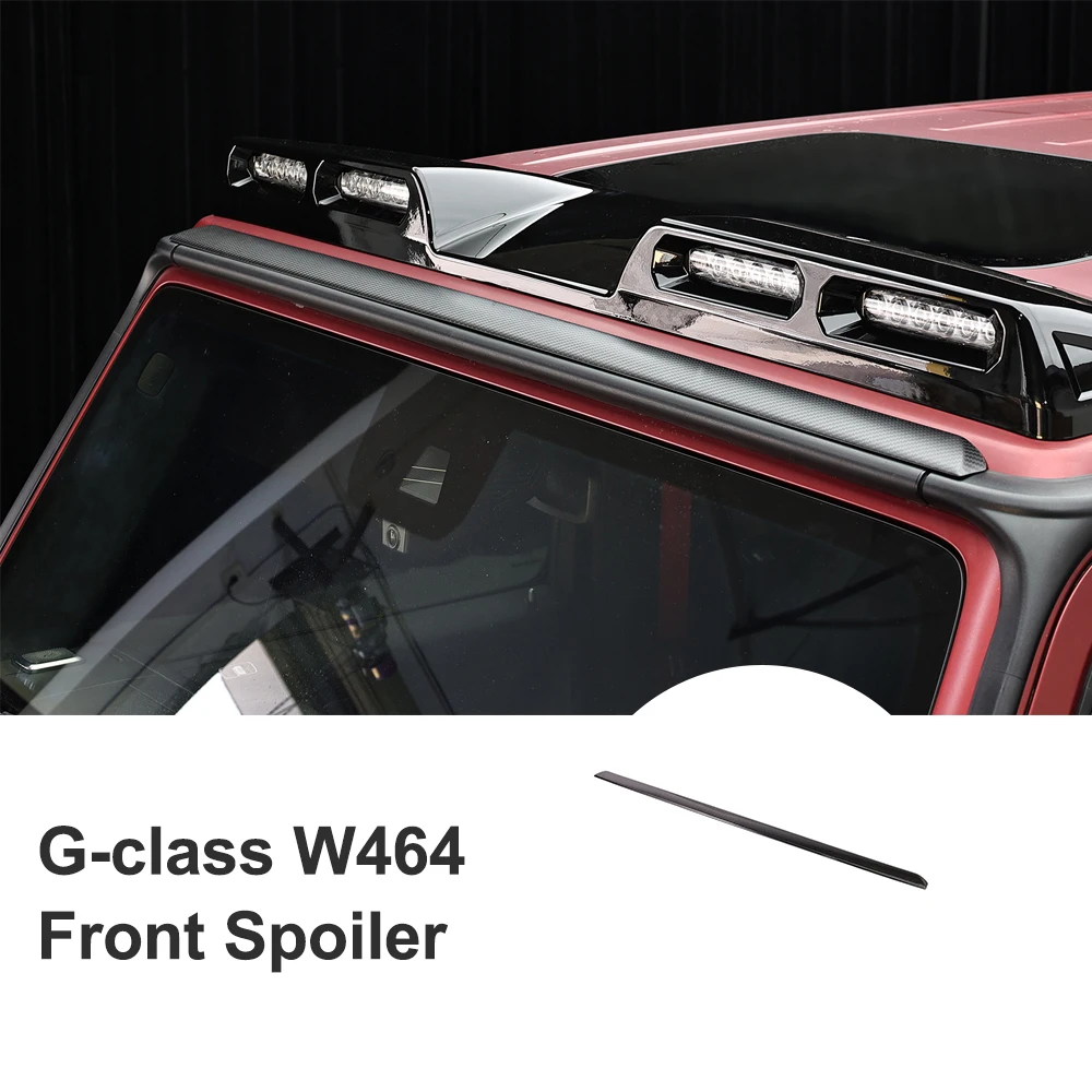 For G-Class W463A/W464 Front Spoiler With Noise Reduction And Drag Reduction FRP and Carbon Fiber Car Accessories