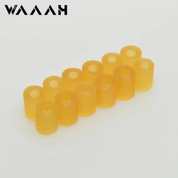 12 個ギターピックアップスプリングチューブゴム高さ調整 ST TL ギターベースピックアップ部品