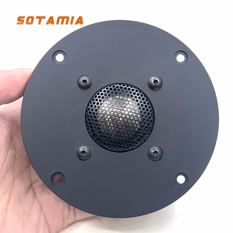 

SOTAMIA 1PCS 4 inch Titanium Film Tweeter 6 Ohm 30W Home Speaker Audio Ultra-high Sound Quality Speaker Unit Speaker
