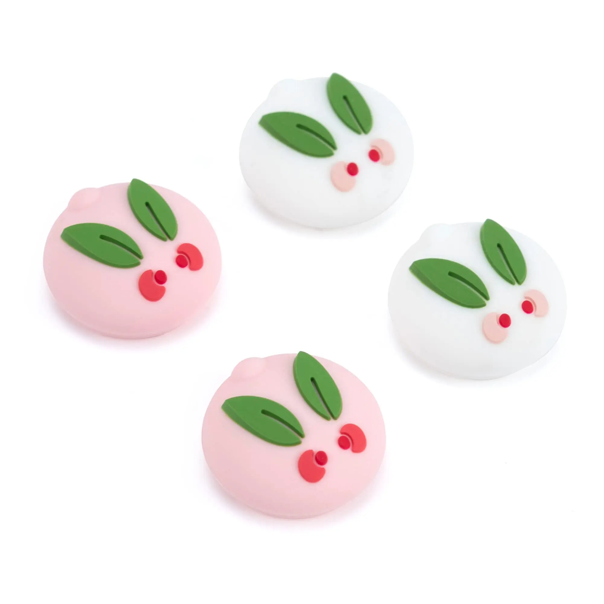 GeekShare Nakładki na kciuki z motywem uroczych zwierząt kompatybilne z Nintendo Switch/OLED/Switch Lite, Daifuku