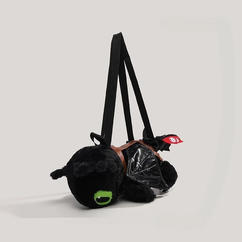New How to Train Your Dragon Toothless Cartoon Cute Anime Merchandise Plush Doll Backpack Creative Personalized Cute Backpack - view 6