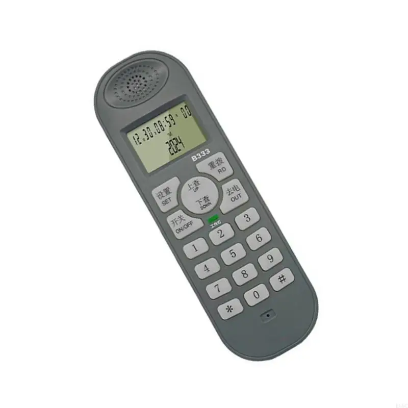 E65C Lightweight Corded Phone Desk Phone With Caller Convenient Redial Function