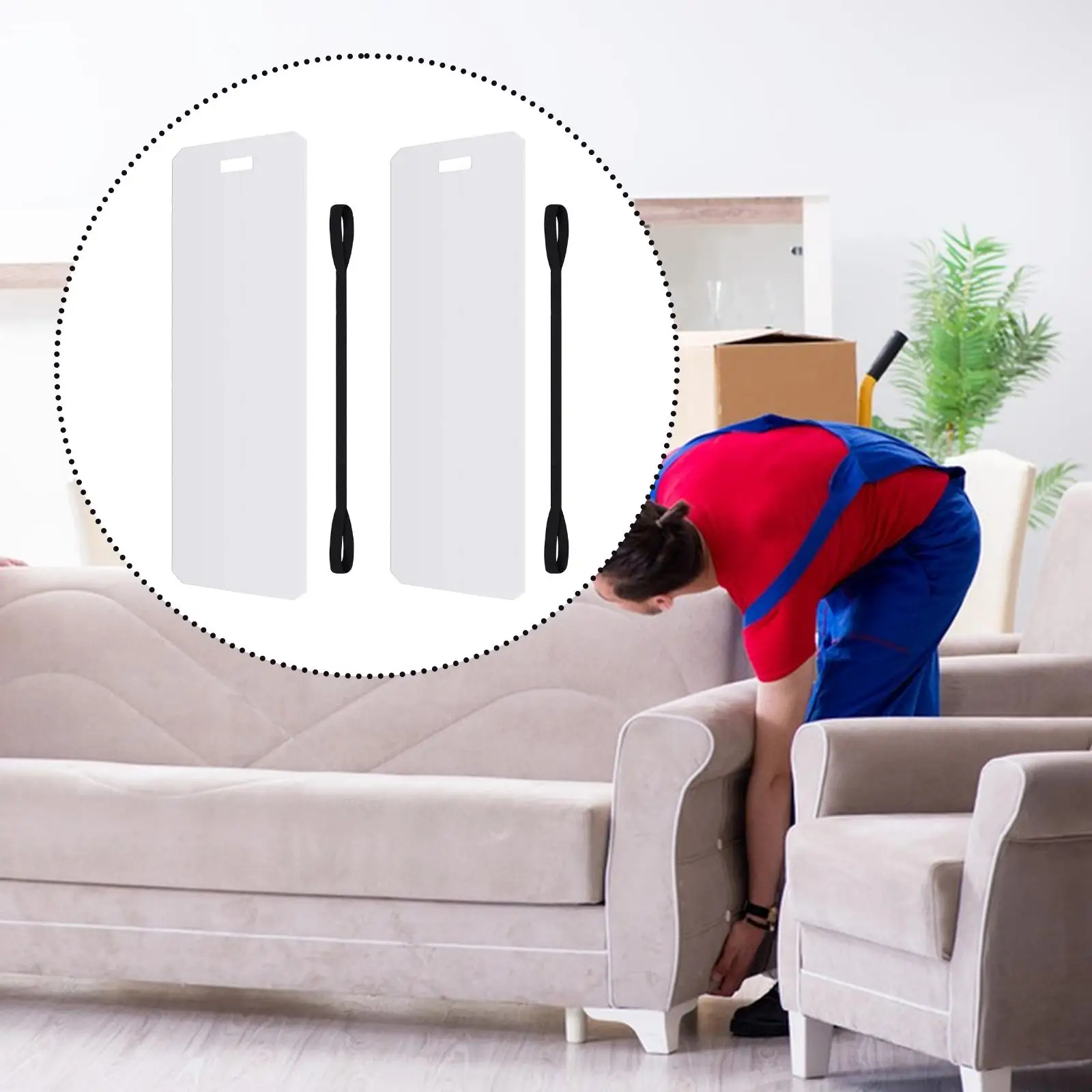 2x Appliance Sliders Reusable for Tile Floors Hardwood Floors Sliding Sheet