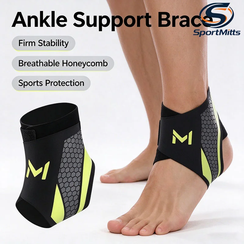 1/2pcs Ankle Protectors Running Joint Strain Wear Tear Anti-Fracture Basketball Soccer Climbing Foo Men Women Sports Twisting