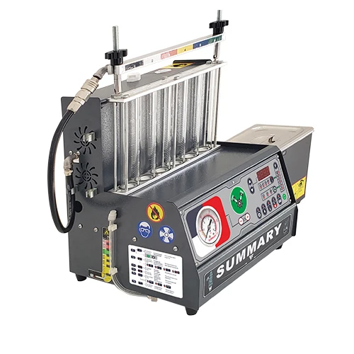 8 Cylinders Ultrasonic Fuel Injector Tester Cleaning Cleaner Machine Car Workshop Equipment Factory Price