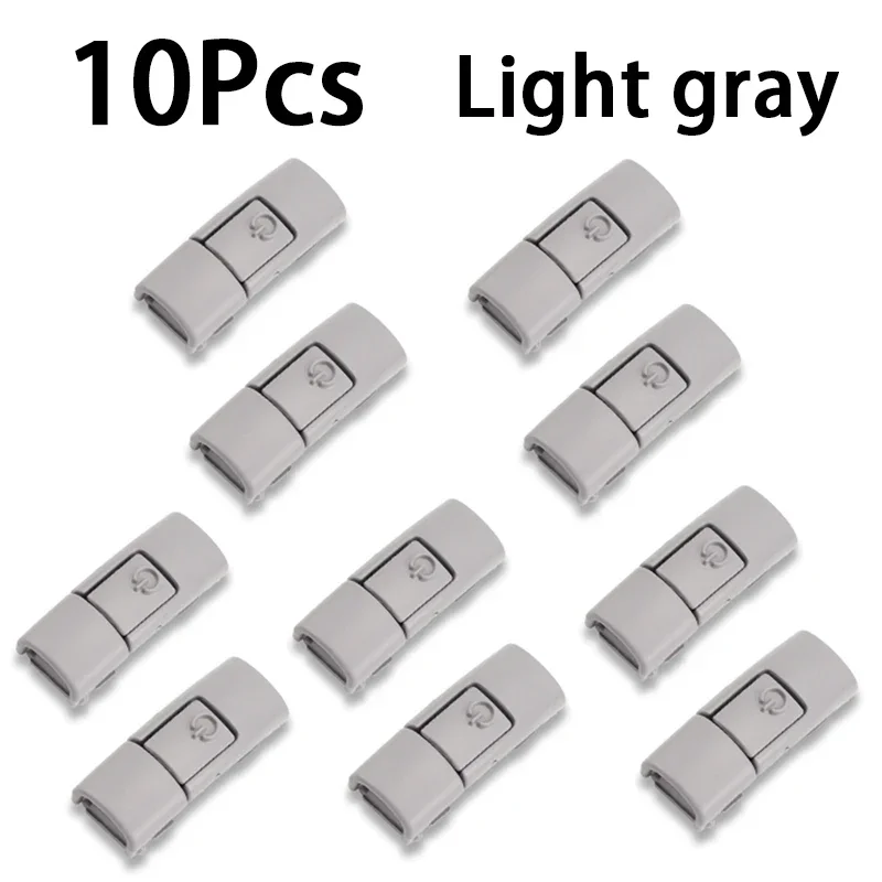 10 Stuks Nieuwe Clip Druk Gesp Schoenveters Kleurrijke Metalen Schoenveter Druk Lock Schoenen Accessoires AF1 Sneakers Kits Metalen Veters Gesp