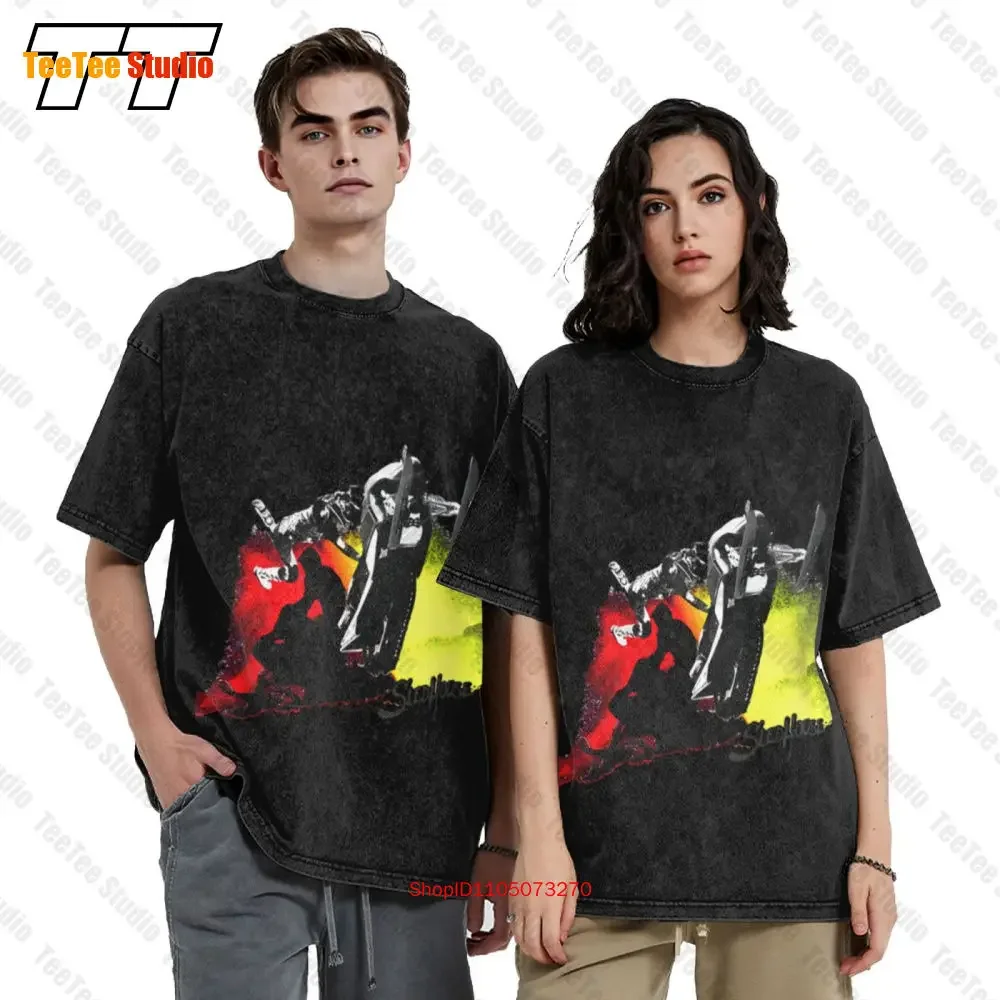 I Do My Own Stunts Athletic,Snowmobile,Snocross,Winter Sports Vintage Oversized T-Shirt F23M