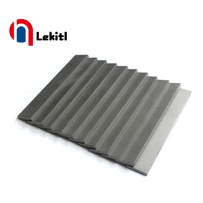 Length 330mm Tungsten Carbide Plate Customize Cemented Carbide K10 YG8 YG6 Carbide Strip Tungsten Steel Bar Block