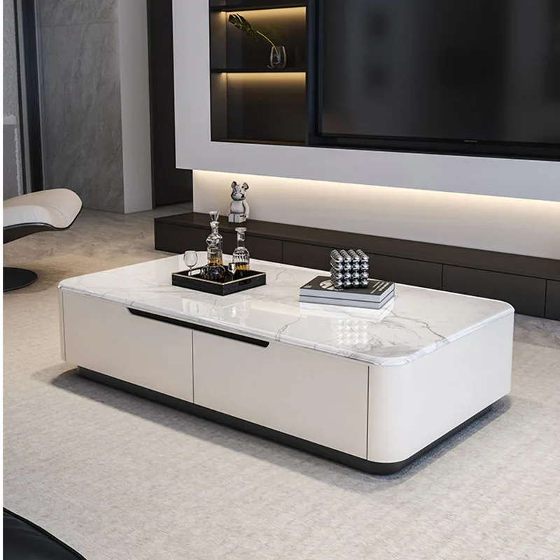 Designer Luxury Side Table Modern Storage Organizer Drawers Moving Writing Coffee Table Dinner Meubles Chinese Style Furniture