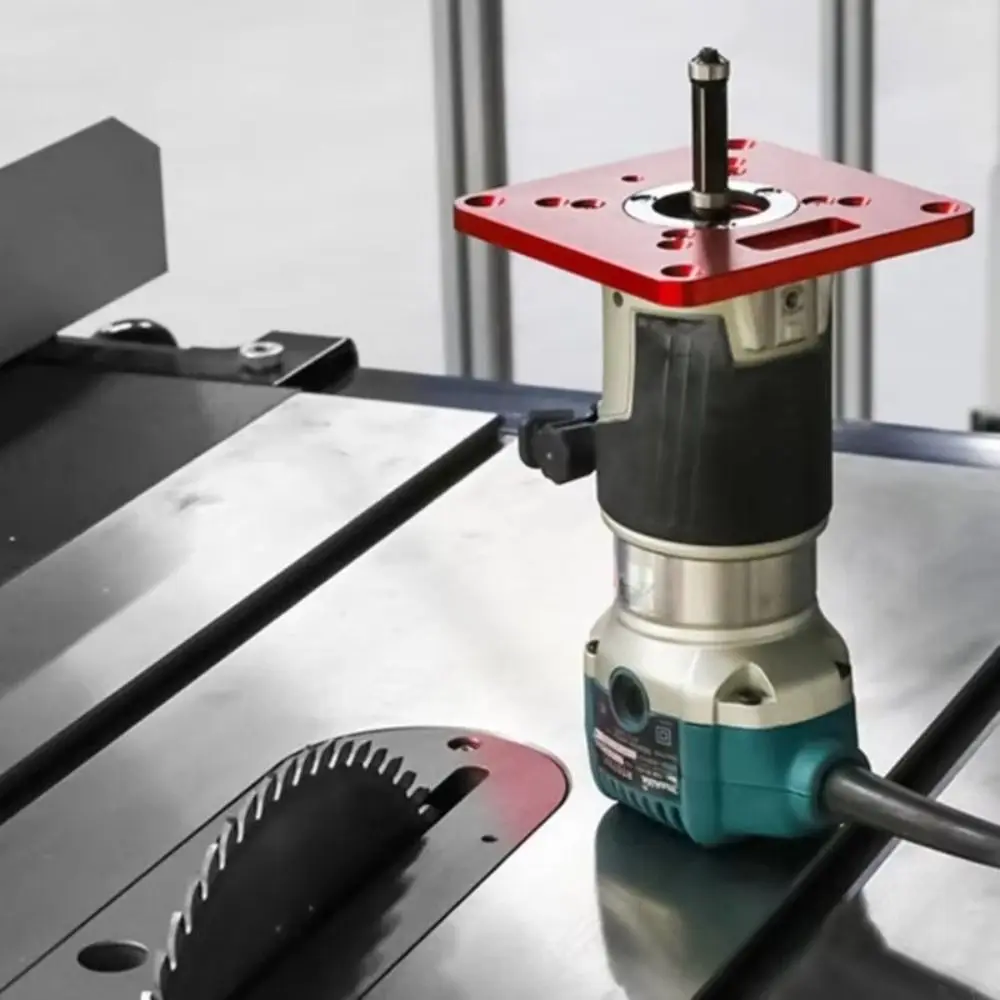 

Aluminum Router Table Insert Plate Engraving Repair Machine Plate Trimming Machine Board Anti-slip Insert Base Plate