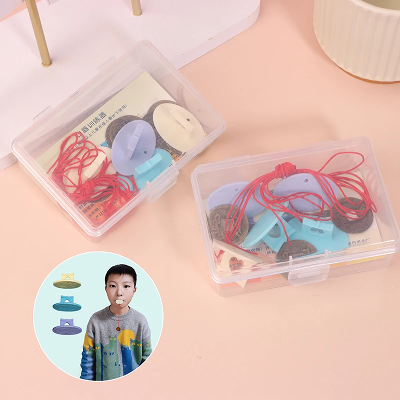 Korektor oddechu dla dzieci sen wypukły zestaw urządzeń do treningu mięśni ust trener mięśni jamy ustnej zestaw do ćwiczeń narzędzia