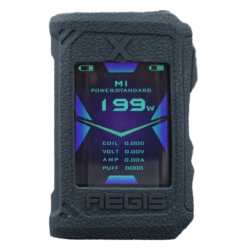 غلاف سيليكون الملمس ل Geekvape ايجيس X طقم عصري ، غطاء كم الجلد ، هلام التفاف هلام