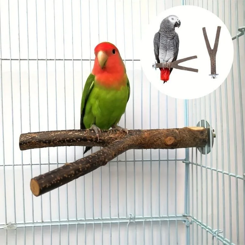 Pet Bird Toy Parrot Wood Stand Parrot Exercise Toy Bird Supplies  игрушки для попугаев