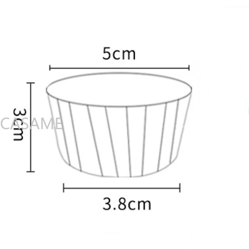 Mini Nut Cups Foiled gold Muffin Cupcake Liner Cake Wrappers Baking Cup Tray Case Cake Paper Cups Pastry Tools Party Supplies