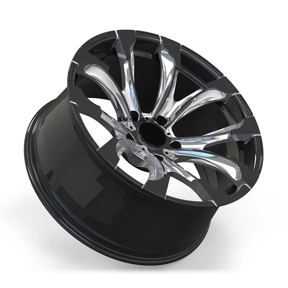 

New Forged Alloy Wheel Rim 35mm ET for 18-22 Inch Cross-Border Export Aftermarket Chrome Mesh Design