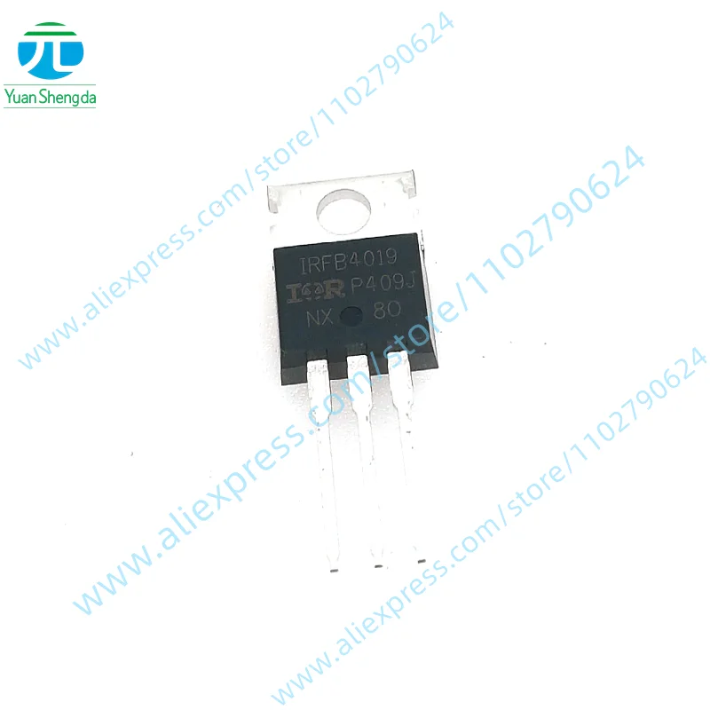 

5 шт. новый оригинальный IRFB4019PBF N-MOSFET 150V17A TO-220 IRFB4019