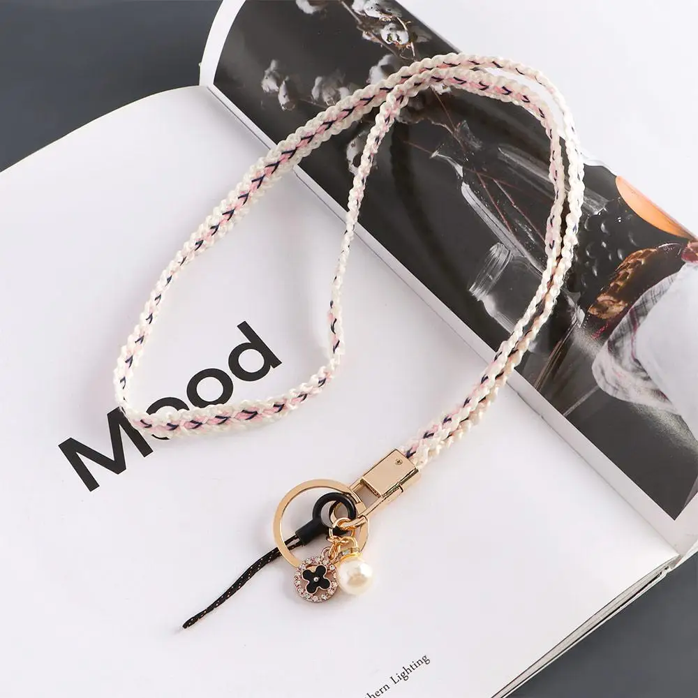 Soporte de cordón para colgar llaves, accesorios para teléfono móvil, llavero, cordón para teléfono, correas para teléfono móvil, correa para el cuello