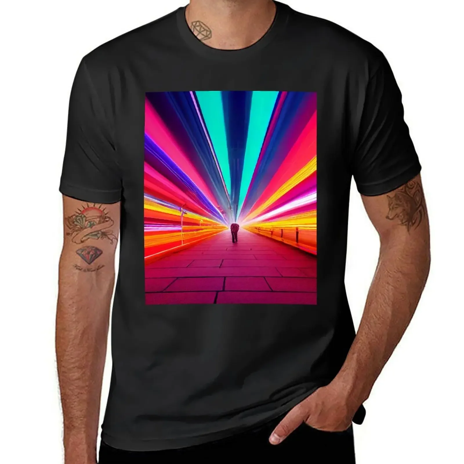 

Neon Neon pattern T-Shirt vintage shirts graphic mens designer clothes