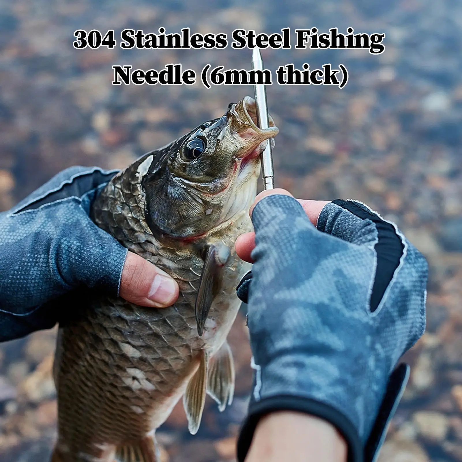 

Стрингер для рыбы, сверхмощные снасти с поплавковым держателем для стрингерной рыбы для пресноводной и соленой воды, уличного пруда с рекой и озером