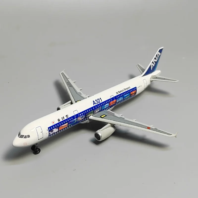 

1/400 Scale ANA A321 Die-cast Alloy Aircraft Model Collectible Decorative Item