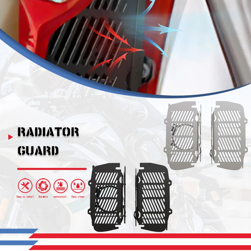 Moto Accessories Radiator Grill Guard Cover Protector FOR 125 150 250 300 EXC XC 250 350 450 500 EXC-F XC-F 2020-2022 2023 2024