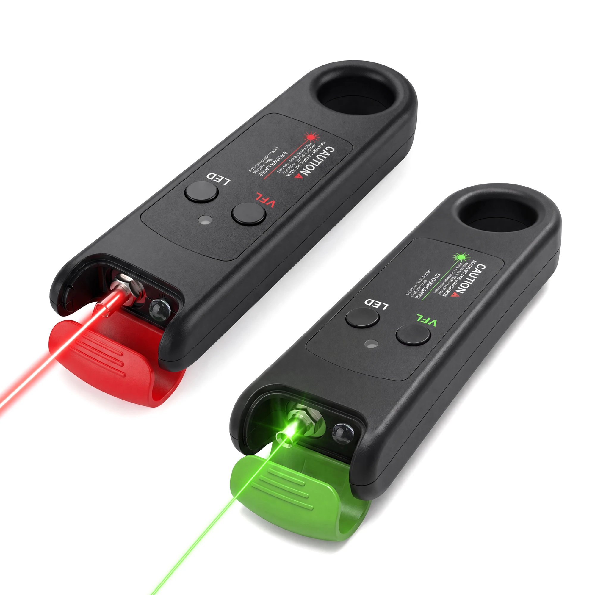 15/30/50/80/100KM Rechargeable Optical Fiber Pointer Fiber Cable Test Tool FTTH Optic Pen With LED SC/FC/ST Adjustable Ren/Green