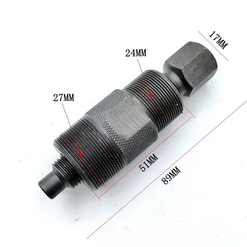 

1PCS Motorcycle Engine Flywheel Puller Repair Tools 24/27mm Double-head Flywheel Puller Pull Code Rotor Puller 2025 New