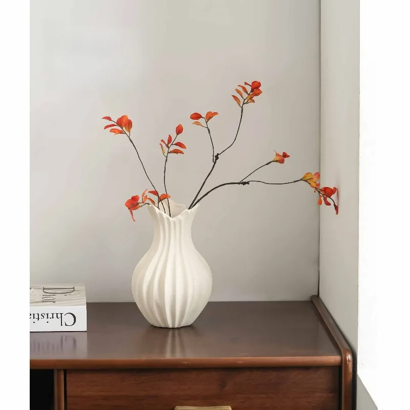 Modern Fans Ceramic Vases Light Luxury High-end Sense Entrance Hall Living Room TV Cabinet Decorations Ornaments Modern Fans Ceramic Vases Light Luxury High-end Sense Entrance Hall Living Room TV Cabinet Decorations Ornaments