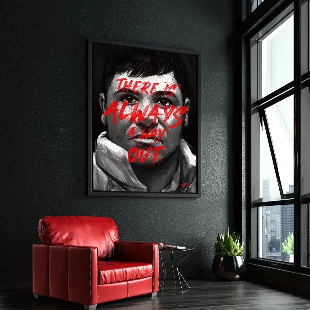 Classic Movie Poster Pablo El Chapo Canvas Painting Modern Wall Art Pictures Prints For Living Room Home Decor