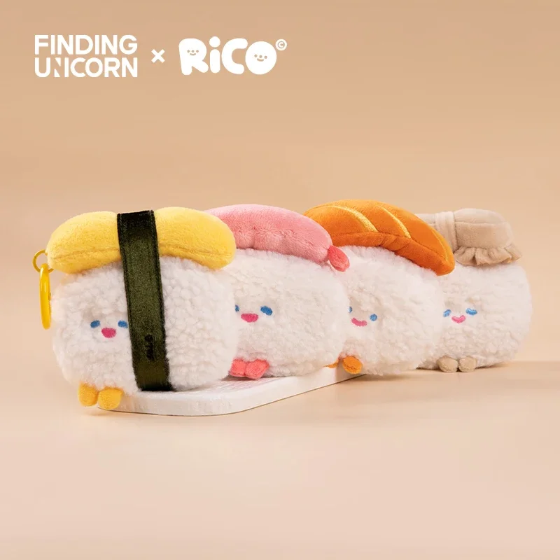 Finding Unicorn RiCO Sushi Plush Decompression Toy Blind Box Toys Guess Bag Mystery Box Mistery Caixa Action Figure Surpres Cute