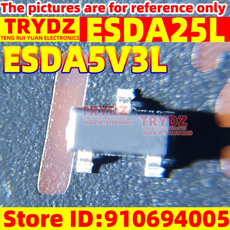 200-20pcs New ESDA25L ESDA5V3L SOT-23-3 For ESD electrostatic protection TVS tube IC