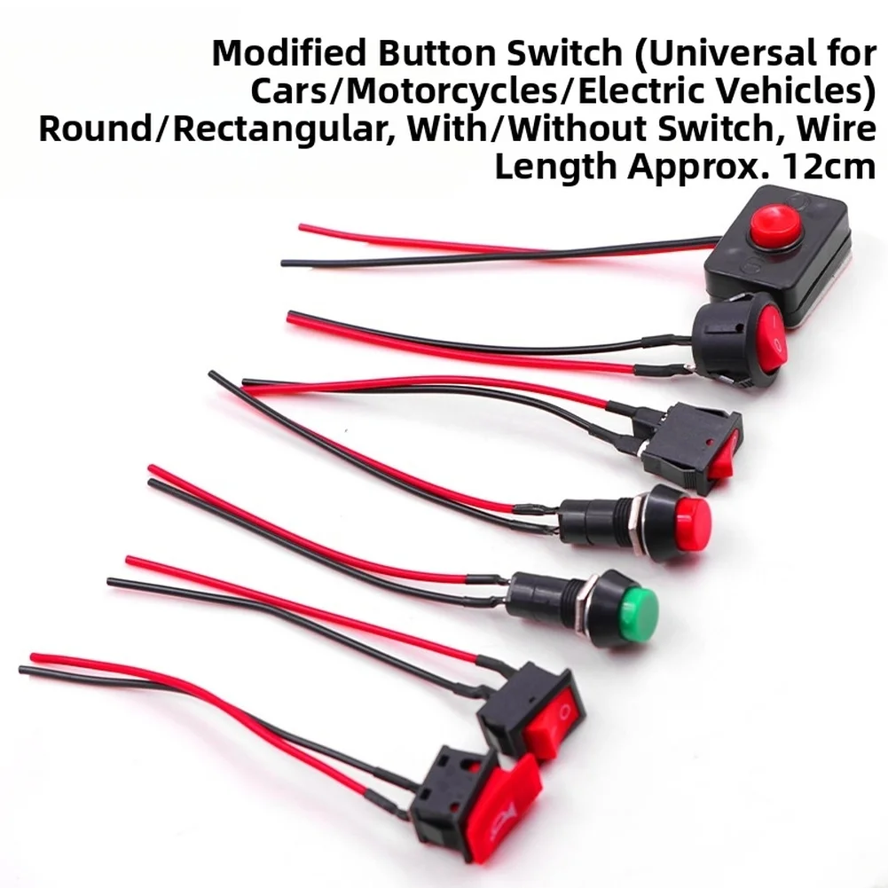 

Автомобильная кнопка для переключателя звукового сигнала, набор из 7 контактов из материала ABS для модернизации автомобилей и мотоциклов