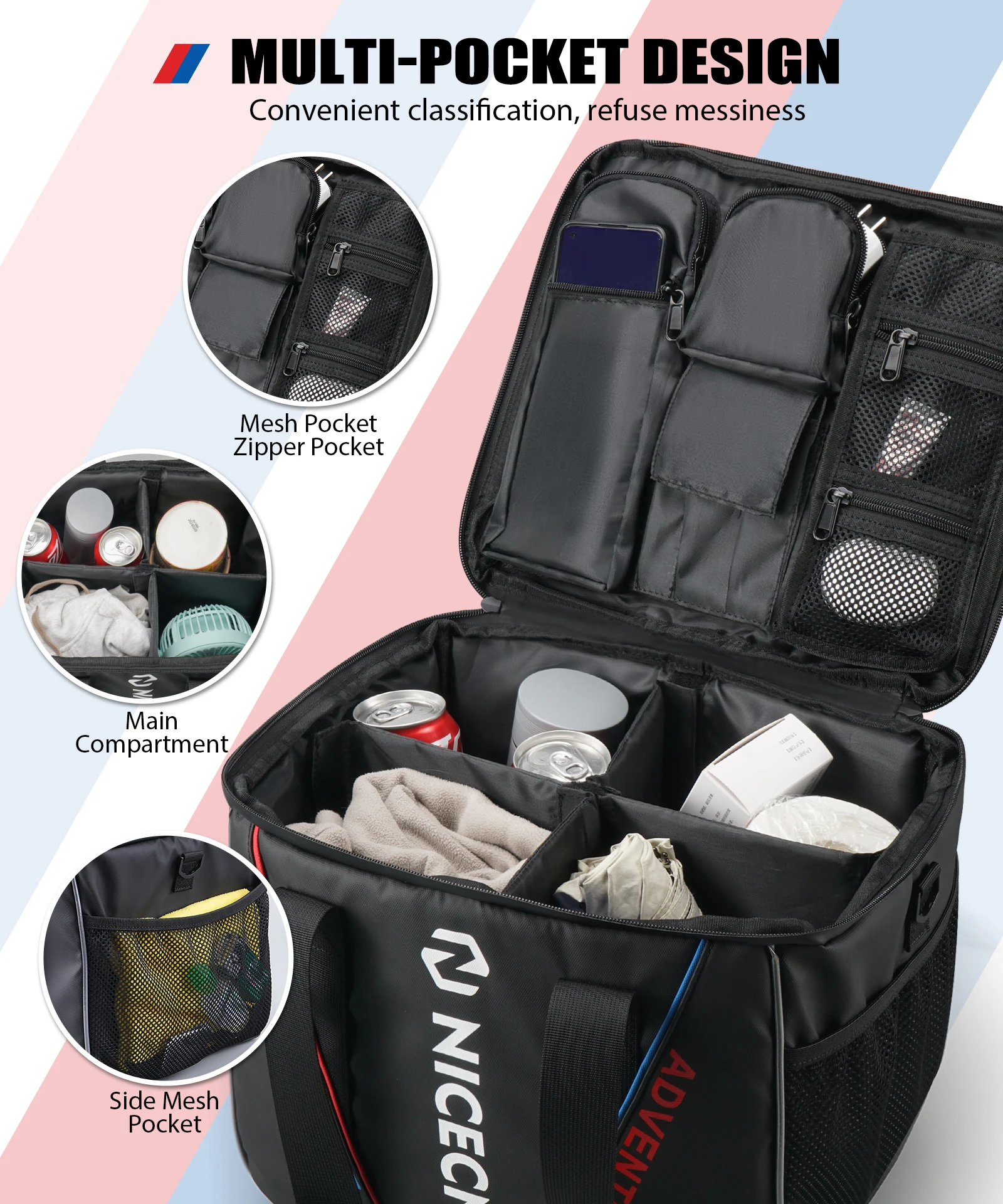 Motorcycle Top Case Top Box Liner Inner Bag for BMW R1200GS R1250GS ADV LC 2004-2022 F850GS F750GS F700GS F800GS