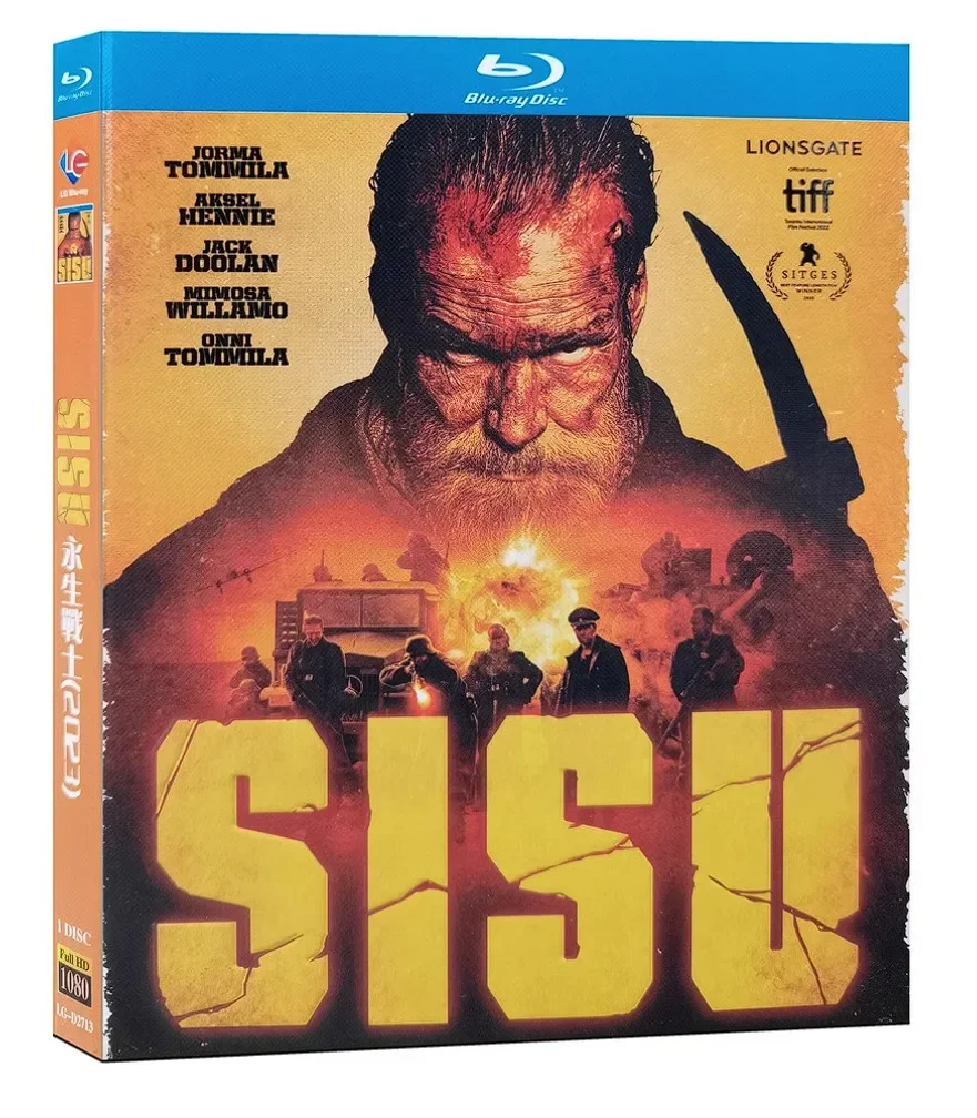 Sisu (2022) 1-Disc Action New Box Set Blu-ray disc High Definition
