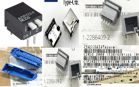 

1PCS 1571999-1 ADP0204 DX07S024JJ2R1300 RDEF11H104Z0M1C01A 8-966658-4 1-2286409-2 1-2286409-1