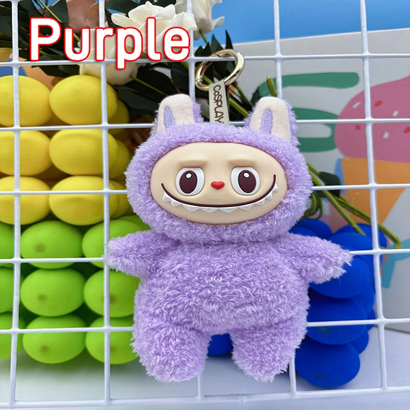 2024 new labubu POPMART Bubble Marte LABUBU Cardio Macaron peluche ciondolo chiave regalo laboratorio regalo giocattoli farciti