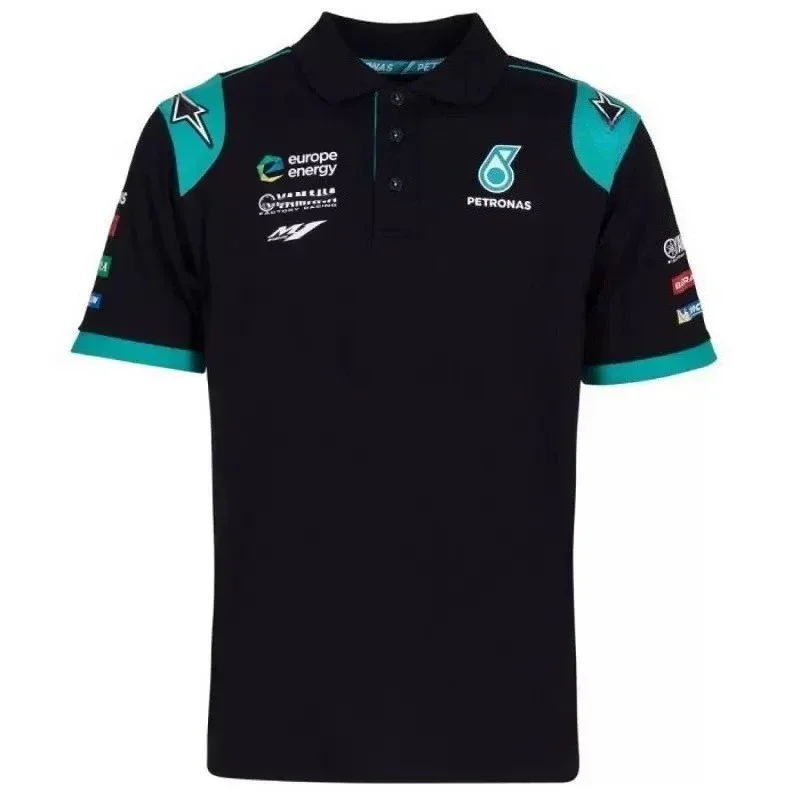 

2025 New Motorcycle T-shirt F1 Racing Team GP Polo Shirt for YAMAHA Summer Men Women Quick Drying Breathable Jersey