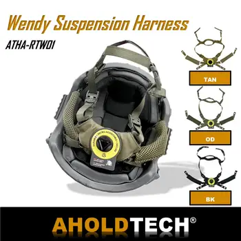 AHOLDTECH-Correa colgante auténtica para casco, accesorios de repuesto para suspensión, Para Wendy FAST MICH ACH