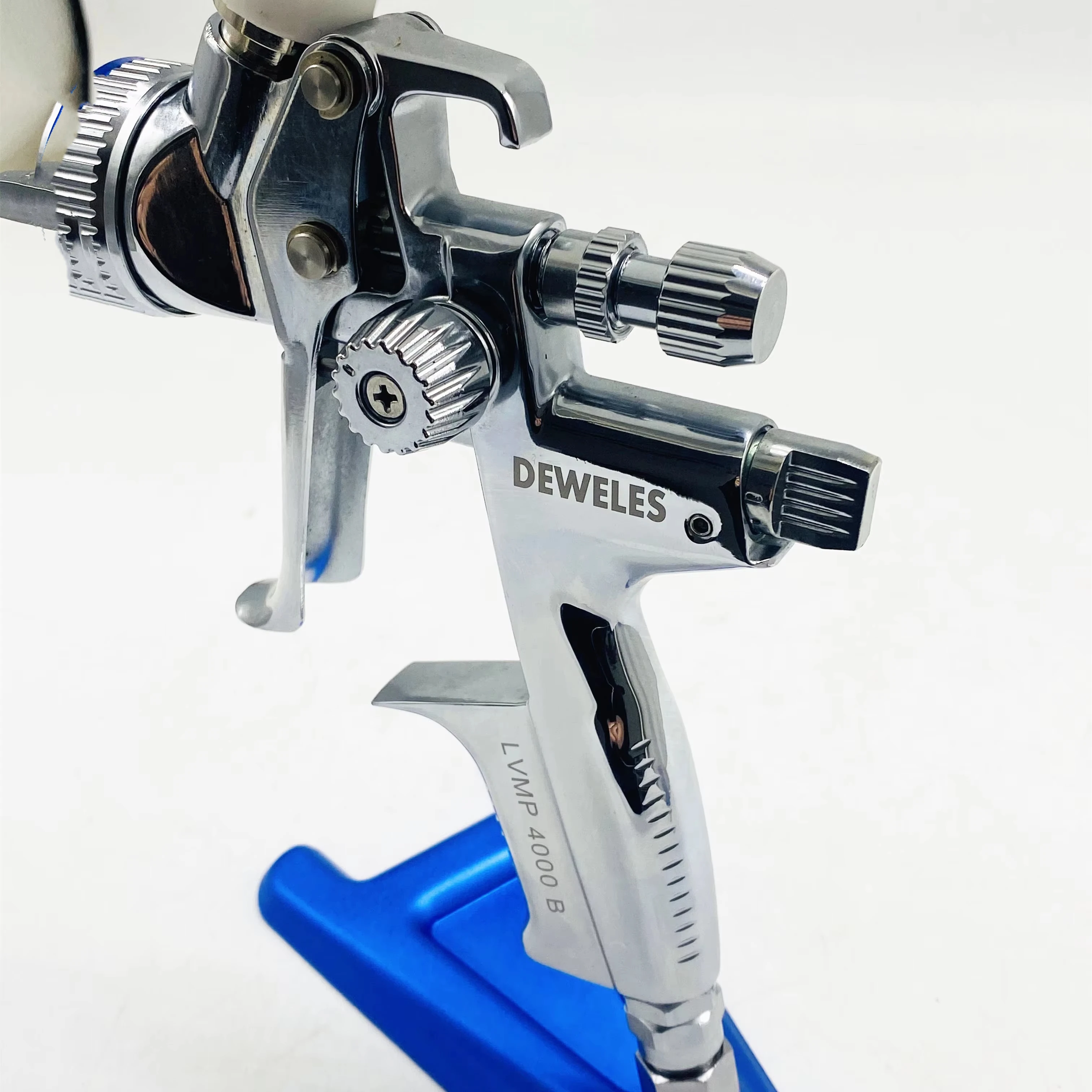 DEWELES High Quality Professional Paint Spray Gun Hvlp Aluminum 4000B 1.3mm High Atomization Air Spray Gun Pneumatic Tool