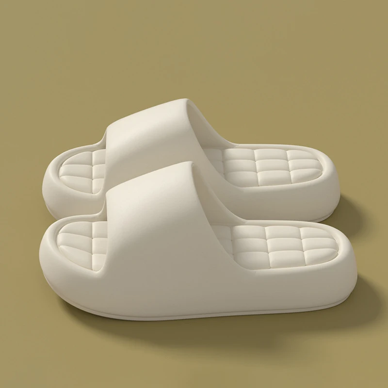 

Platform Slippers Women Flat House Summer Designer Shoes Ladies Casual Bathroom Slides Trend Beach Footwear Thick Soled Big Size
