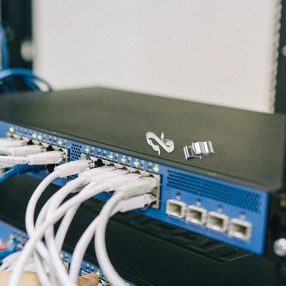 

30pcs Clips Solar Panel Clamps Photovoltaic Cable Retainers For Residential Commercial Installations Solar Cable Clip